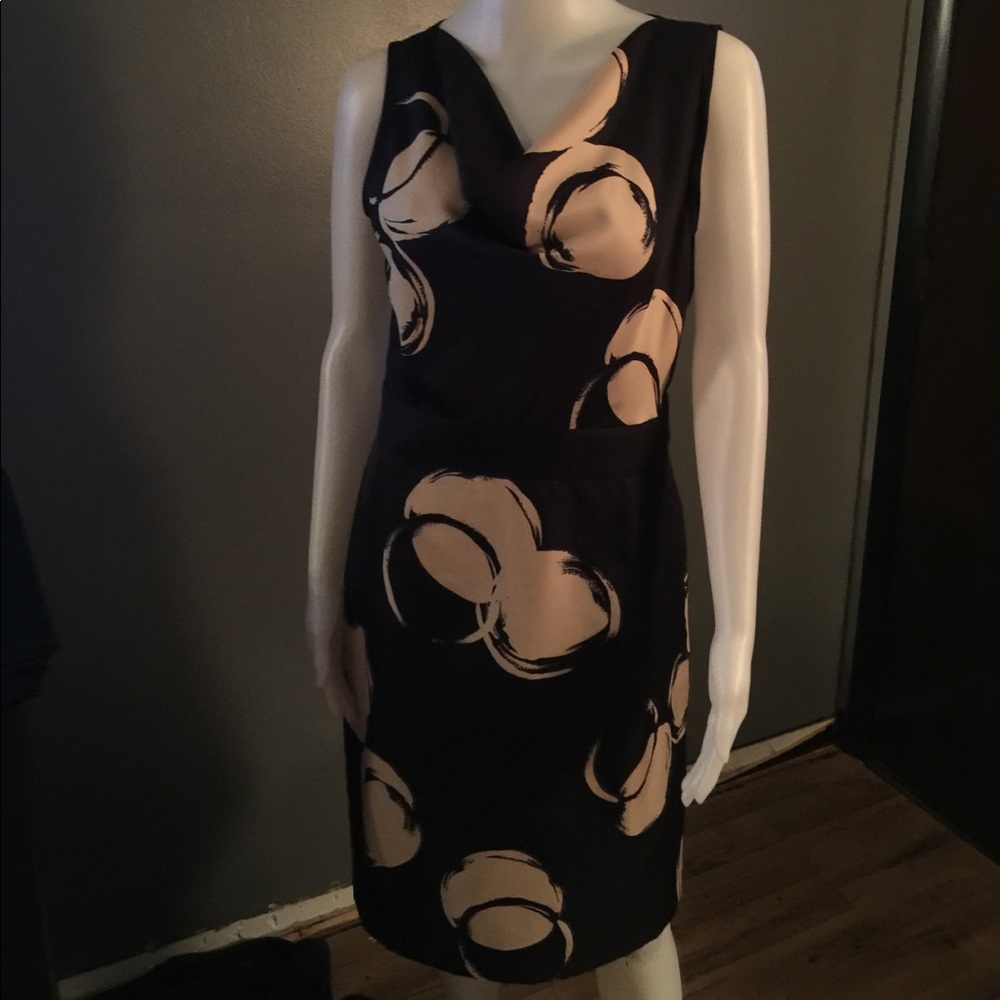 Limited Black and Taupe Dress Size 6